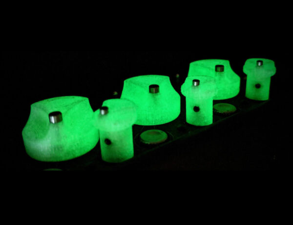 GLOW IN THE DARK FADER FOR SOUND DEVICES 6/8 SERIES