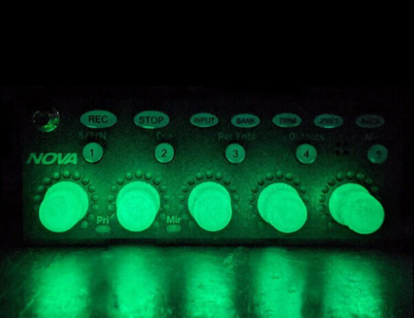 GLOW IN THE DARK FADER FOR ZAXCOM
