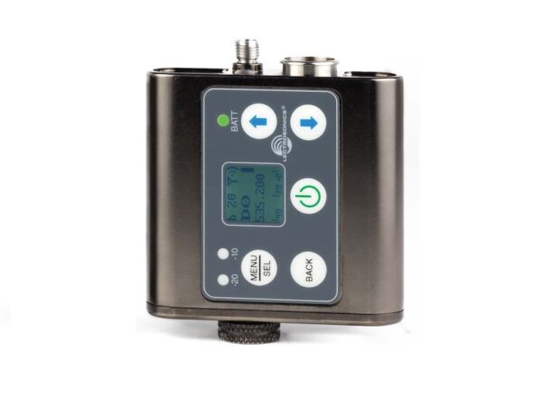 LECTROSONICS SMDWB/E01 DOUBLE-BATTERY WIDEBAND TRANSMITTER