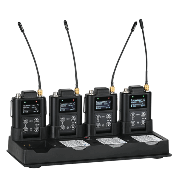 WISYCOM MULTIPLE BATTERY CHARGER (4 x MTP61 & 4 x battery)