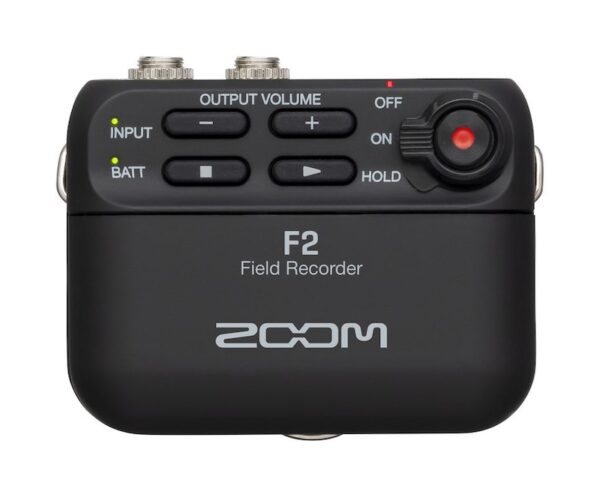 Zoom F2/F2-BT Compact Field Recorder with Lavalier Microphone