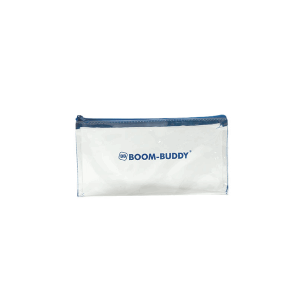 BOOM BUDDY TRANSPARENT ZIPPER CASE