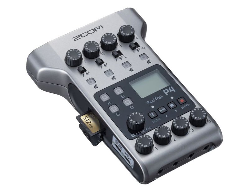 ZOOM Podtrak P4 Podcast Recorder - Image 2