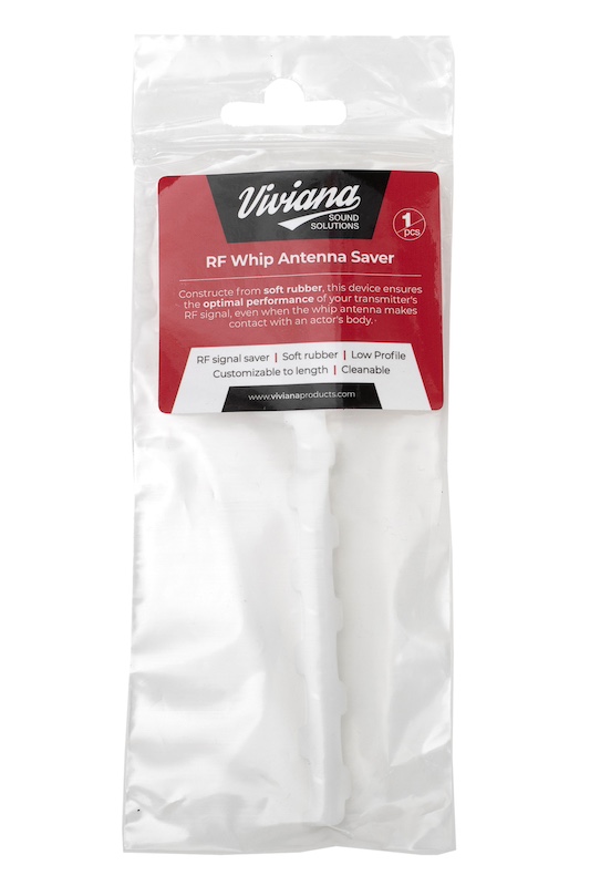 VIVIANA RF WHIP ANTENNA SAVER - 1pcs, White