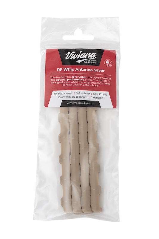 VIVIANA RF WHIP ANTENNA SAVER - 4pcs, Beige