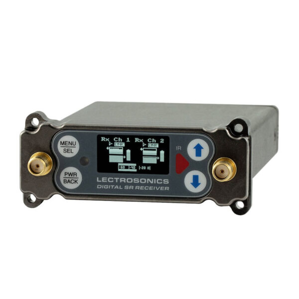 LECTROSONICS DSR 2-CHANNEL DIGITAL HYBRID RECEIVER
