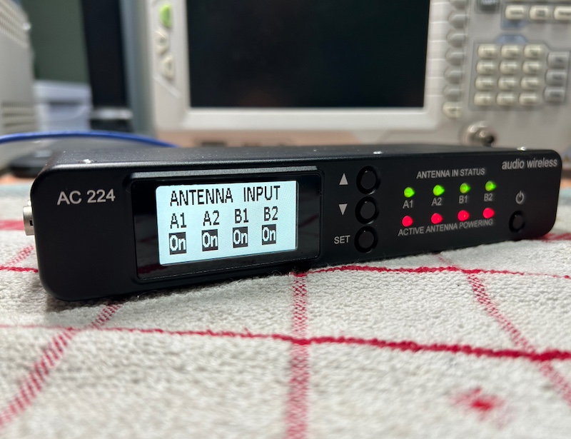 AUDIO WIRELESS AC224 ANTENNA COMBINER AND DISTRIBUTION MODULE - Image 4