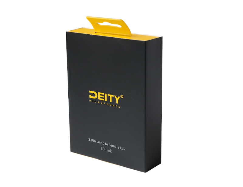 DEITY L3-LINK XLR3F TO LEMO 3p PHANTOM POWER CABLE - Image 2