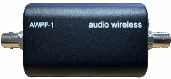 AUDIO WIRELESS - AWPF-1 Series RF Protection Filter