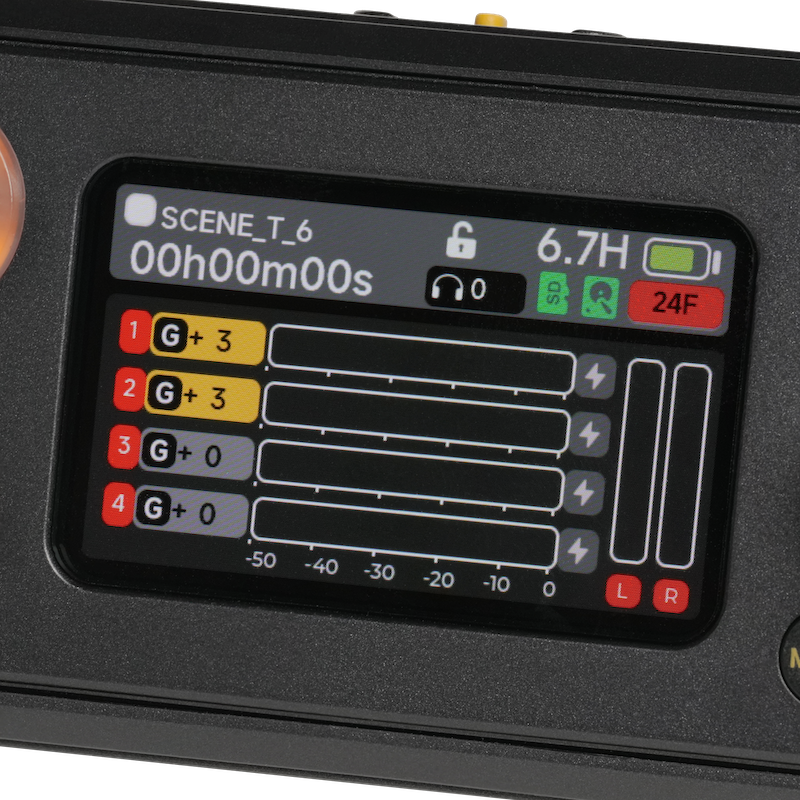 Deity PR-4 Portable 4-Input 32-Bit Float Field Recorder - Image 8
