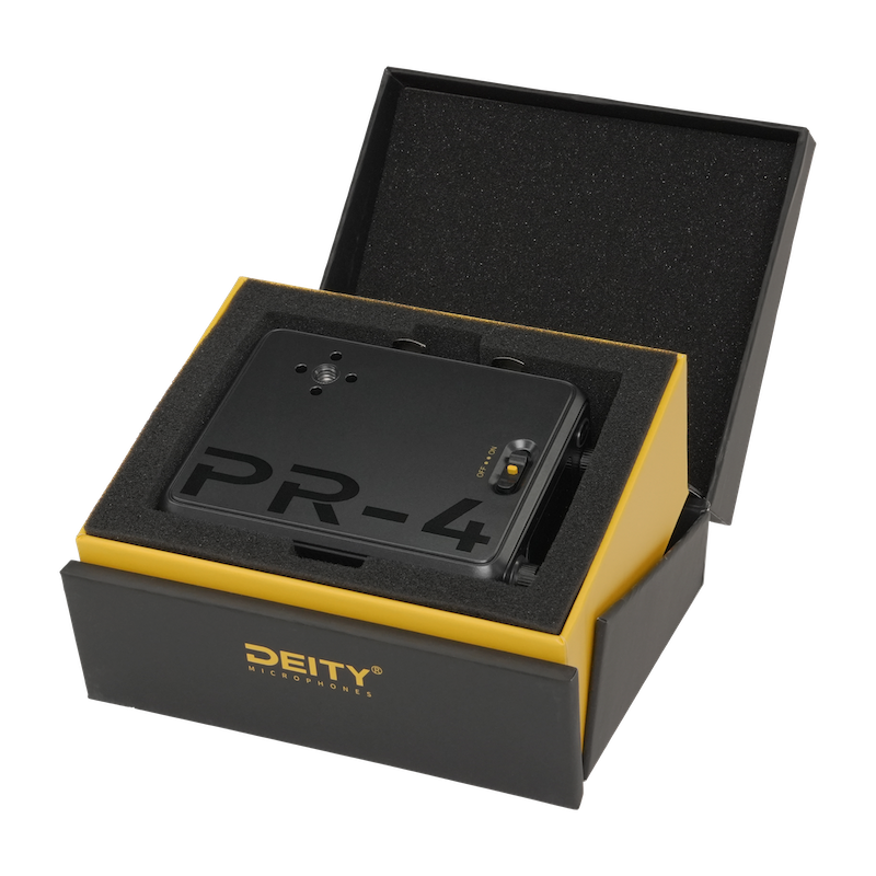 Deity PR-4 Portable 4-Input 32-Bit Float Field Recorder - Image 18