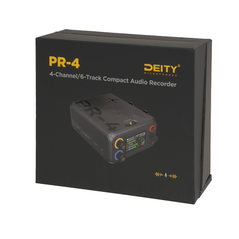 Deity PR-4 Portable 4-Input 32-Bit Float Field Recorder - Image 17