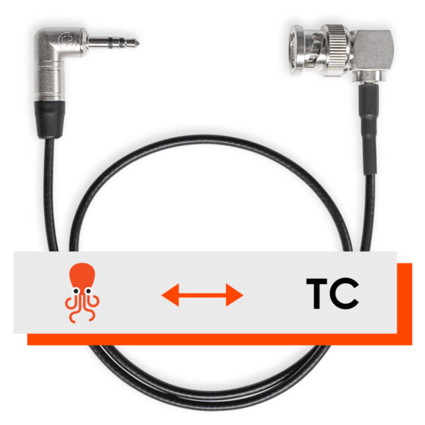 TENTACLE SYNC - TENTACLE TO 90° BNC – TIMECODE CABLE