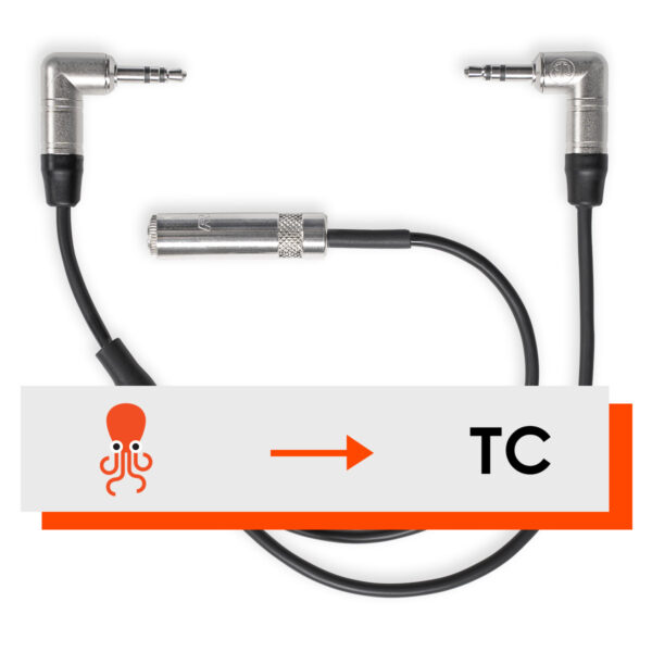 TENTACLE SYNC - TENTACLE AND MICROPHONE TO CAMERA Y-CABLE