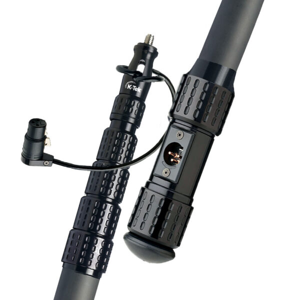 K-TEK - THE  MIGHTY BOOM COILED - 5 Section Graphite Boom Poles