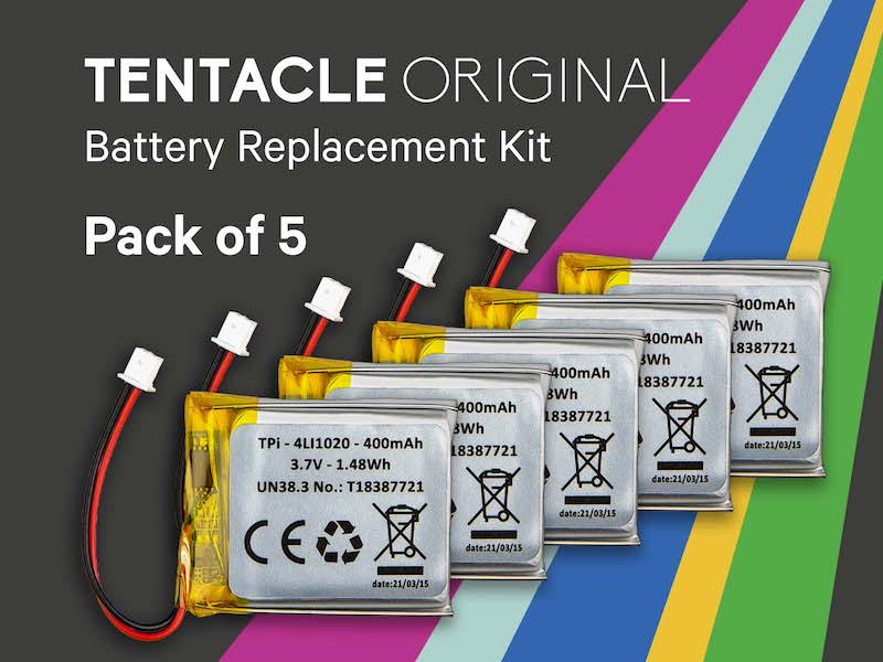 TENTACLE SYNC - ORIGINAL – BATTERY REPLACEMENT KIT - Image 3