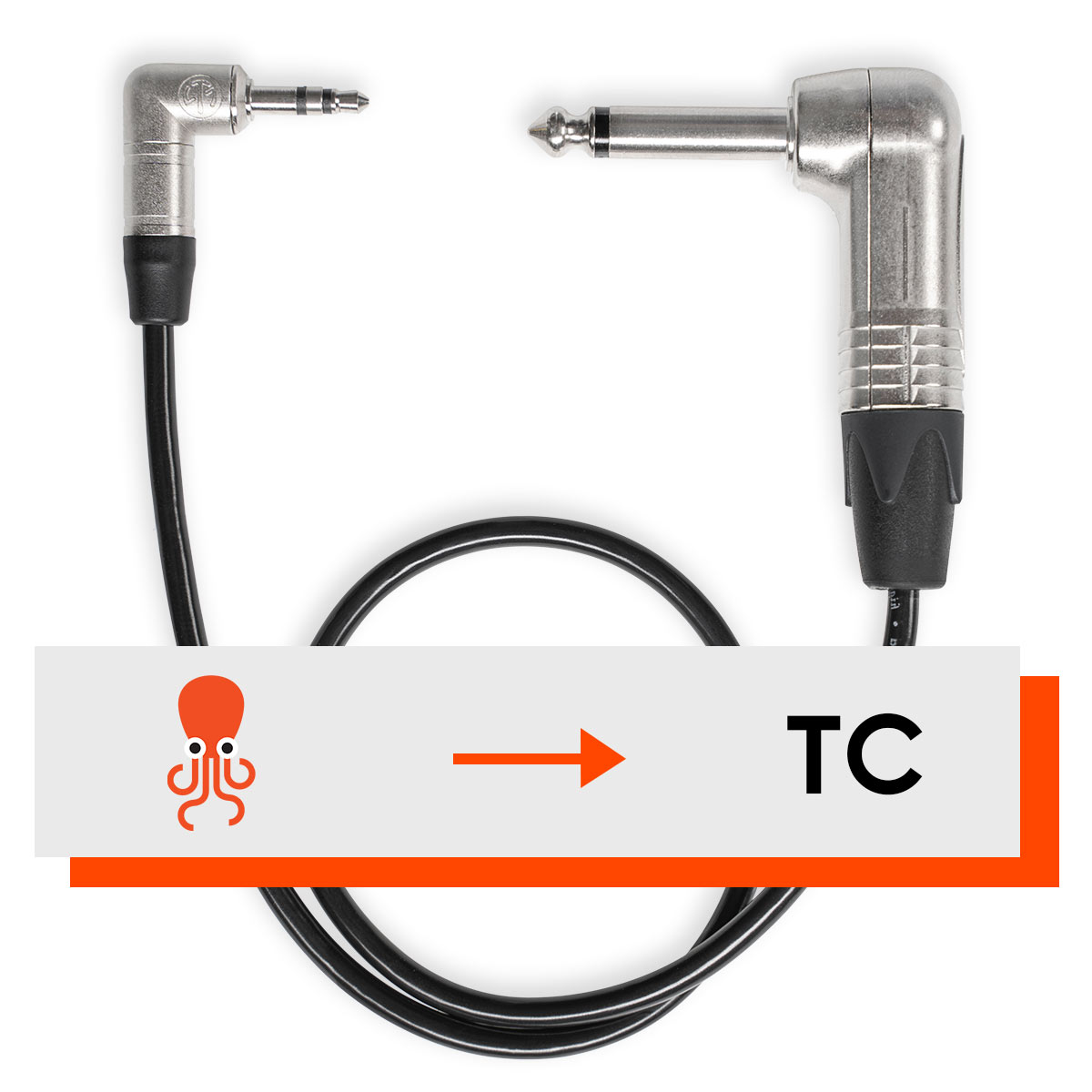 TENTACLE SYNC - TENTACLE TO 6.3 MM JACK 90° – TIMECODE CABLE