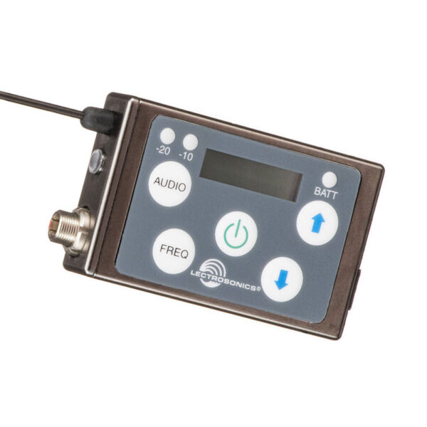 LECTROSONICS SSM MINIATURE DIGITAL HYBRID WIRELESS BELT-PACK TRANSMITTER