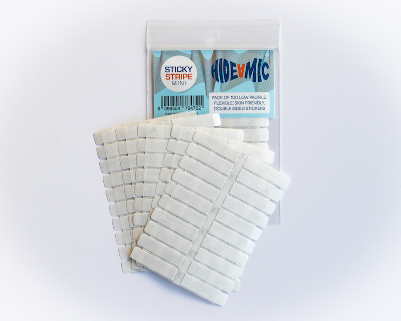 HIDE-A-MIC Sticky Stripe mini